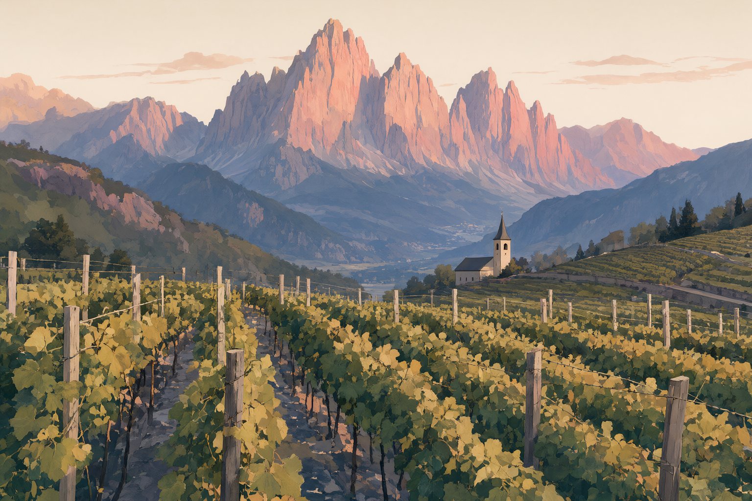 Alto Adige, il vino di montagna più preciso d'Italia