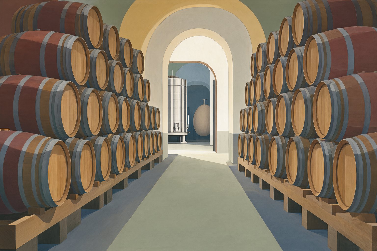 Barrique, botte, cemento, acciaio: la casa dove il vino cresce